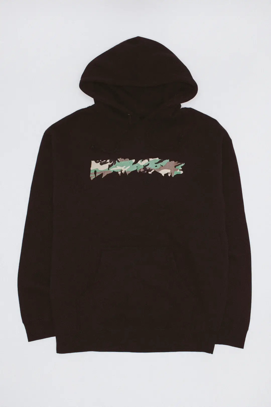 Fucking Awesome Camo Logo Hoodie Black