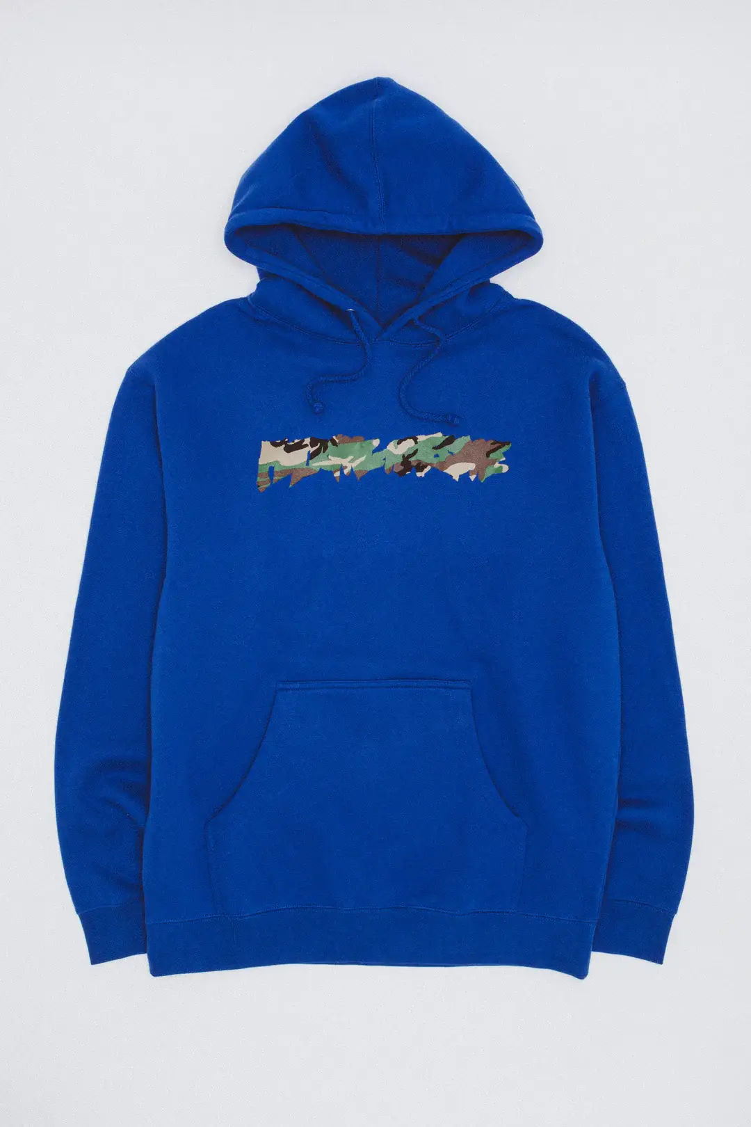 Fucking Awesome Camo Logo Hoodie Royal