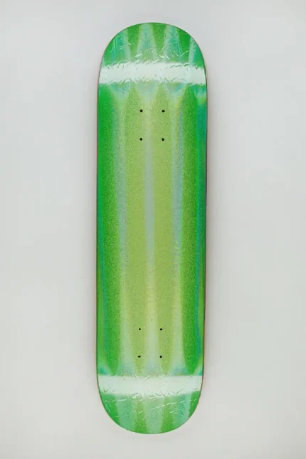 Neon Green Stamp Embossed