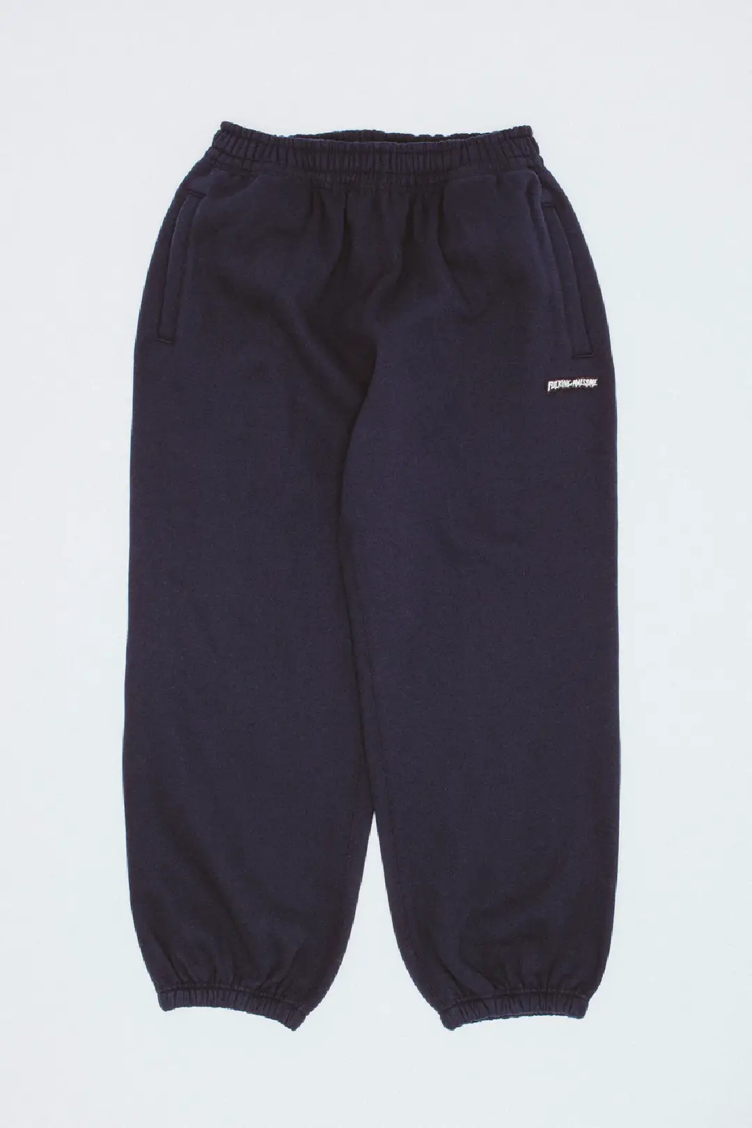 Fucking Awesome Velcro Stamp Micro Logo Sweatpants NAVY